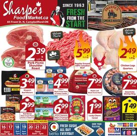 Sharpe's Food Market flyer week 42 Page 1