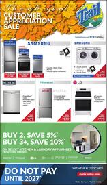 Trail Appliances flyer week 42 Page 1