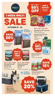 Bosley's flyer (valid until 22-10)