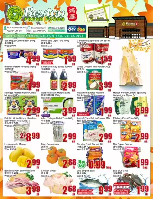 Bestco Food Mart flyer (valid until 23-10)