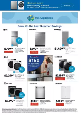 Trail Appliances flyer (valid until 29-10)
