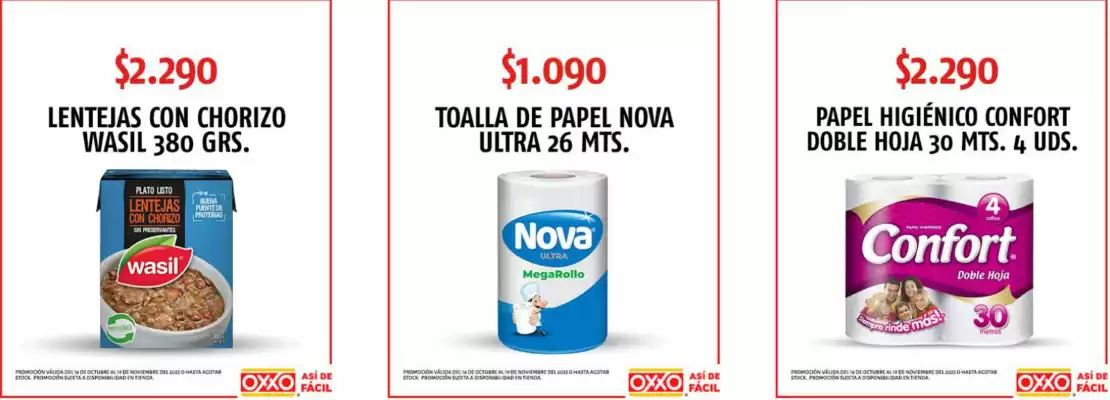 Catálogo OXXO (válido hasta 19-11)