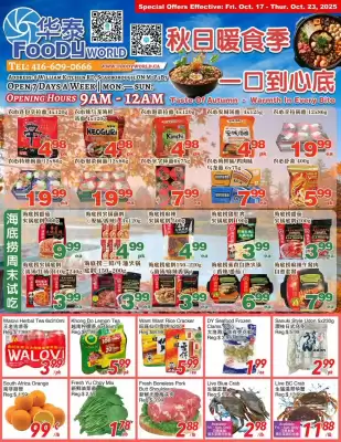 Foody World flyer (valid until 24-10)
