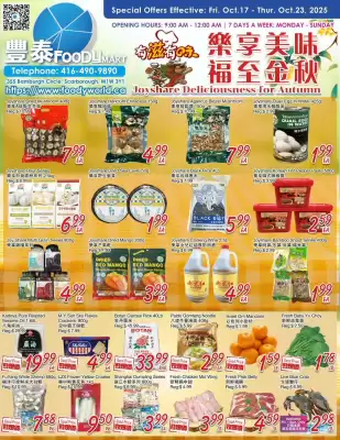 Foody Mart flyer (valid until 24-10)