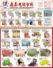 Tone Tai Supermarket flyer week 42 Page 1
