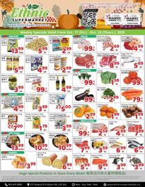 Ethnic Supermarket flyer week 42 Page 1