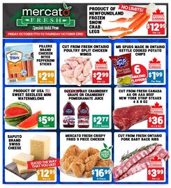Mercato Fresh flyer week 42 Page 1