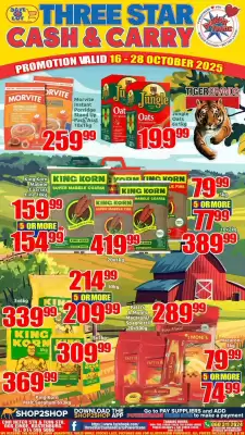 Three Star Cash and Carry catalogue (valid until 28-10)