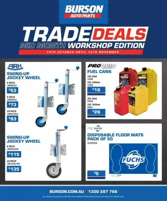 Burson Auto Parts catalogue (valid until 14-11)