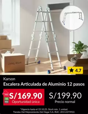 Catálogo Sodimac (válido hasta 28-10)