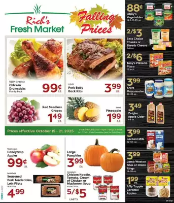 Rich's Fresh Market weekly ad (valid until 21-10)