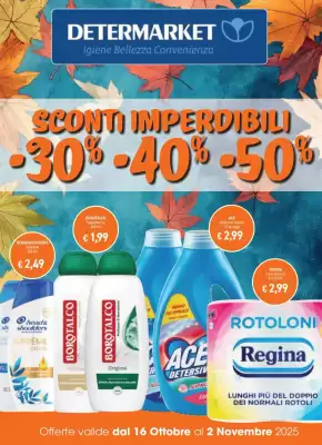 Volantino Determarket (valido fino al 2-11)