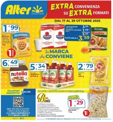Volantino Alter Discount (valido fino al 29-10)