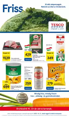Tesco akciós újság (érvényes eddig: 27-10)