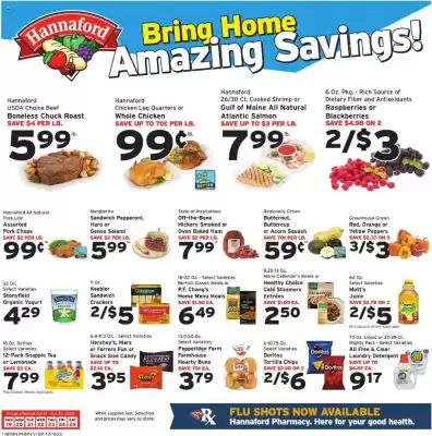 Hannaford flyer (valid until 25-10)