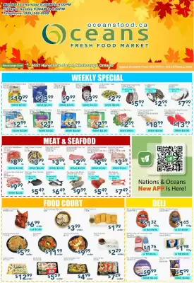 Oceans Fresh Food Market flyer (valid until 23-10)