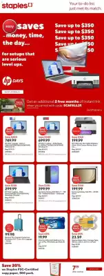 Staples flyer (valid until 23-10)