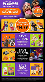 Petsmart flyer Page 1