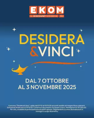 Volantino Ekom (valido fino al 3-11)