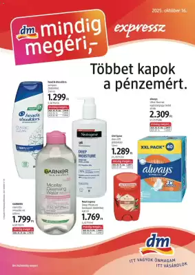 DM akciós újság (érvényes eddig: 29-10)