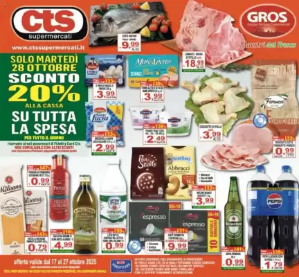Volantino CTS Supermercati (valido fino al 27-10)