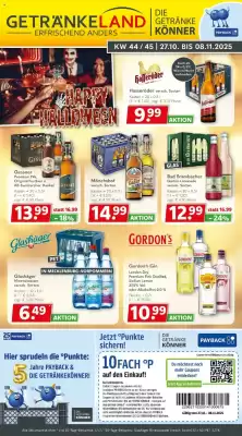 Getränkeland Prospekt (gültig bis 8-11)