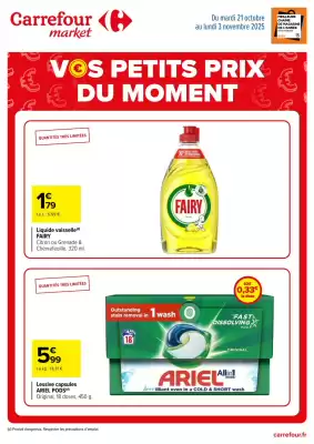 Catalogue Carrefour Market (valable jusqu'au 3-11)