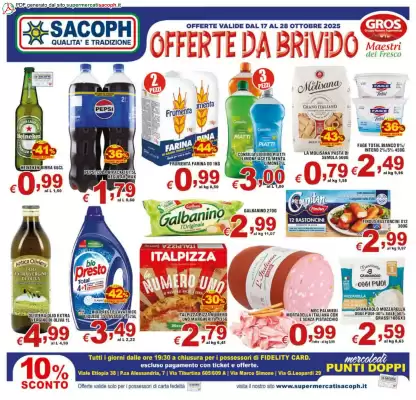Volantino Sacoph (valido fino al 28-10)