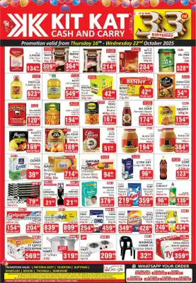 KitKat Cash and Carry catalogue (valid until 22-10)