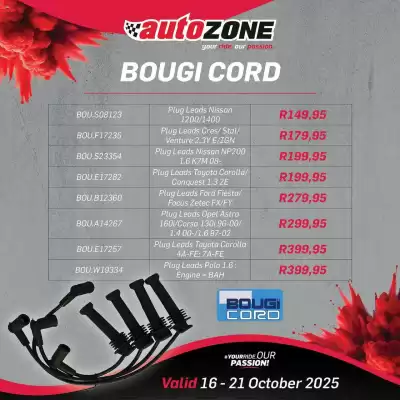 AutoZone catalogue (valid until 21-10)