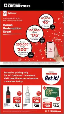 Real Canadian Liquorstore flyer (valid until 19-10)
