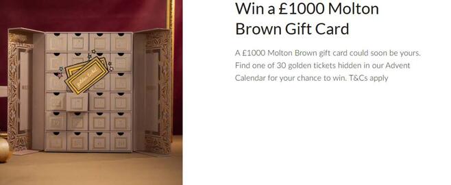 Molton Brown leaflet Page 1
