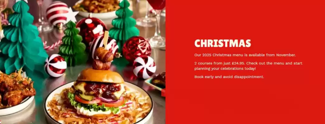 T.G.I. Friday's leaflet (valid until 22-10)