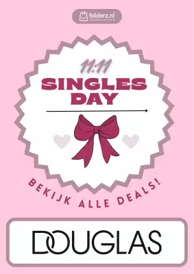 Douglas Singles Day (geldig t/m 31-10)