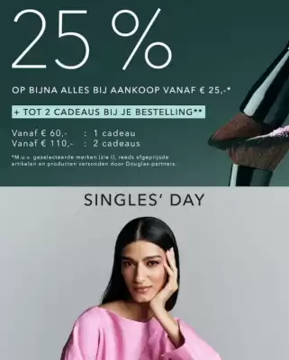 Douglas Singles Day (geldig t/m 11-11)