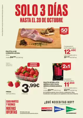 Catálogo Hipercor (válido hasta el 20-10)