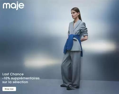 Catalogue Maje (valable jusqu'au 31-10)