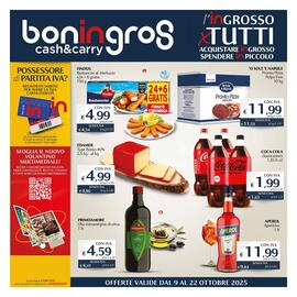 Volantino Boningros Cash and Carry settimana 42 Pagina 1
