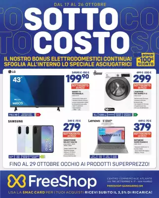 Volantino FreeShop (valido fino al 26-10)