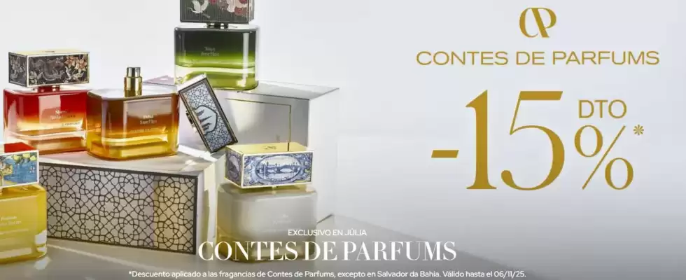 Folleto Perfumerías Júlia (válido hasta el 6-11)