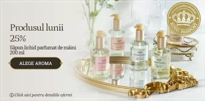 Magazine SABON (valid până la 31-10)