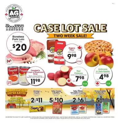 AG Foods flyer (valid until 23-10)