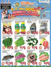 Ranch Fresh Supermarket flyer week 42 Page 1