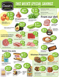 Cousin's Market flyer week 42 Page 1