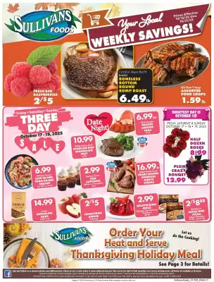 Sullivan's Foods weekly ad (valid until 21-10)