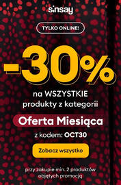 Sinsay gazetka Strona 1
