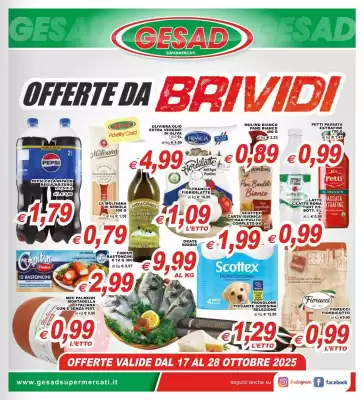 Volantino Gesad Supermercati (valido fino al 28-10)