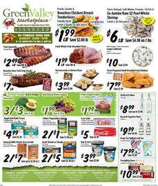 Green Valley Marketplace weekly ad week 42 Page 1