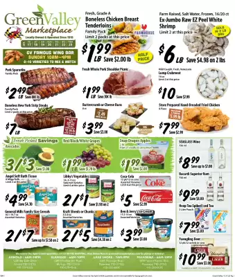 Green Valley Marketplace weekly ad (valid until 23-10)