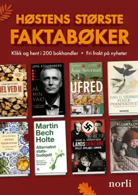 Norli kundeavis (gyldig til 1-12)